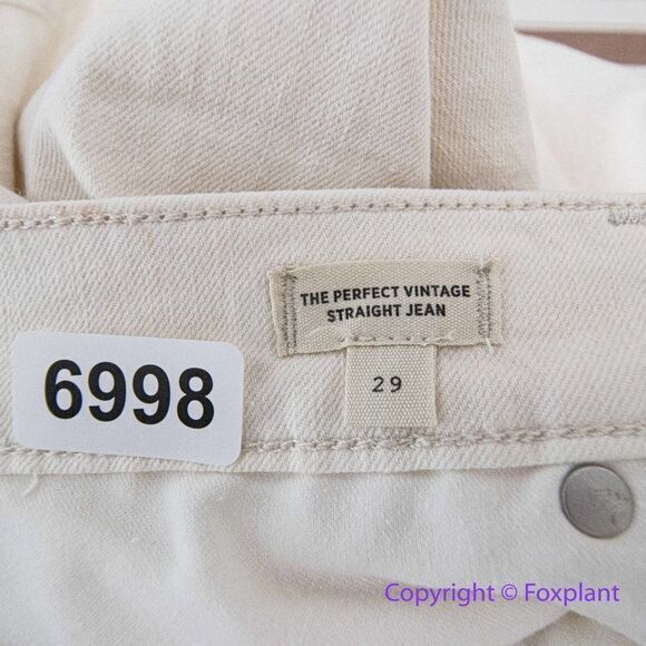 NEW Madewell The Perfect Vintage Straight Jean in Vintage Canvas‎ Wash, 29.NG254 - Picture 15 of 16